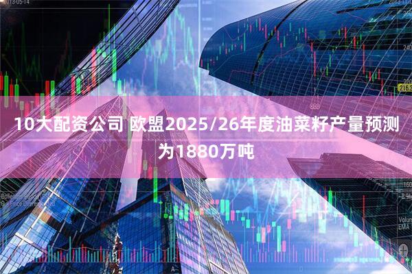 10大配资公司 欧盟2025/26年度油菜籽产量预测为1880万吨